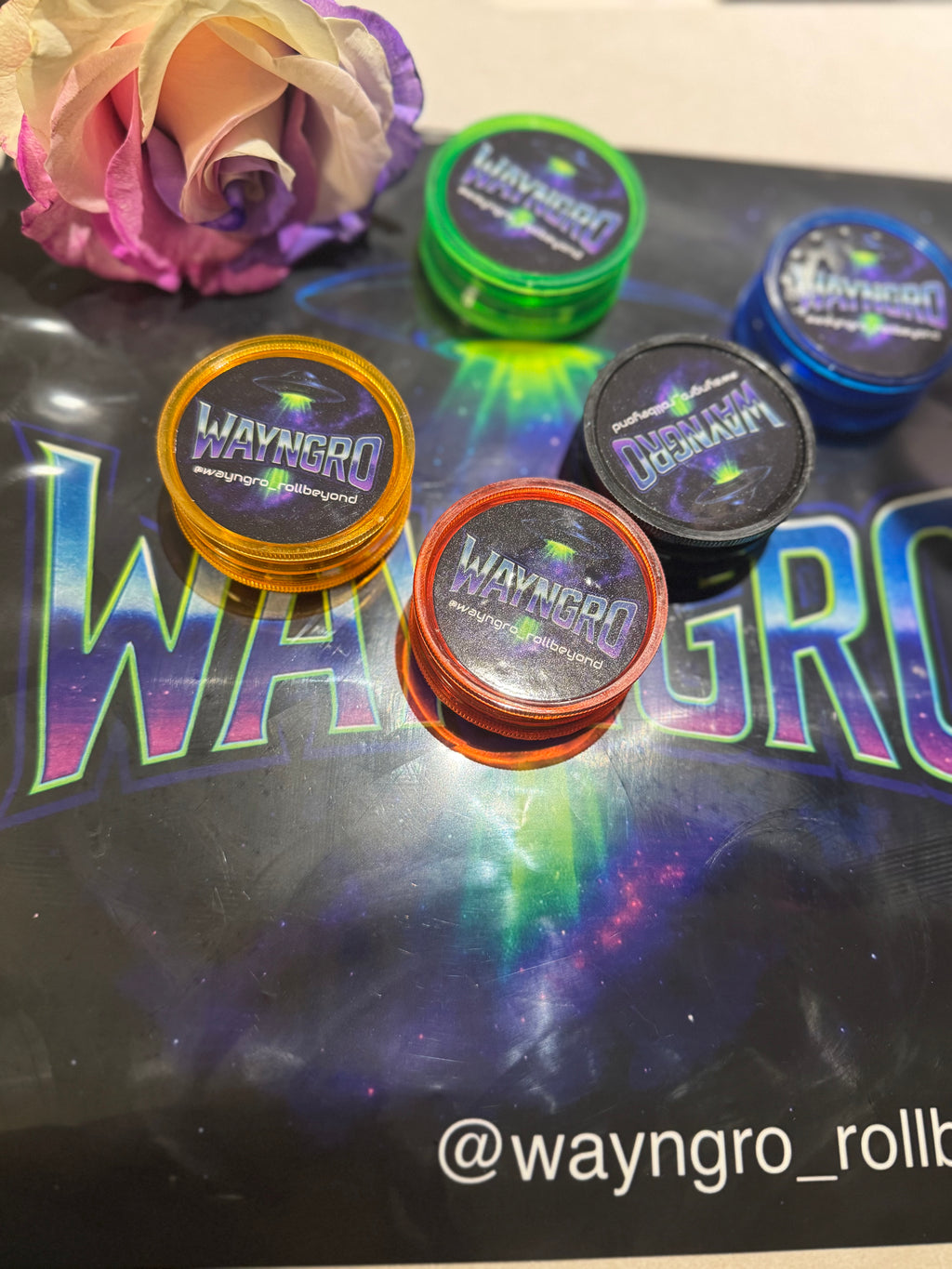 Wayngro Grinder, 3-piece,  2 inch width