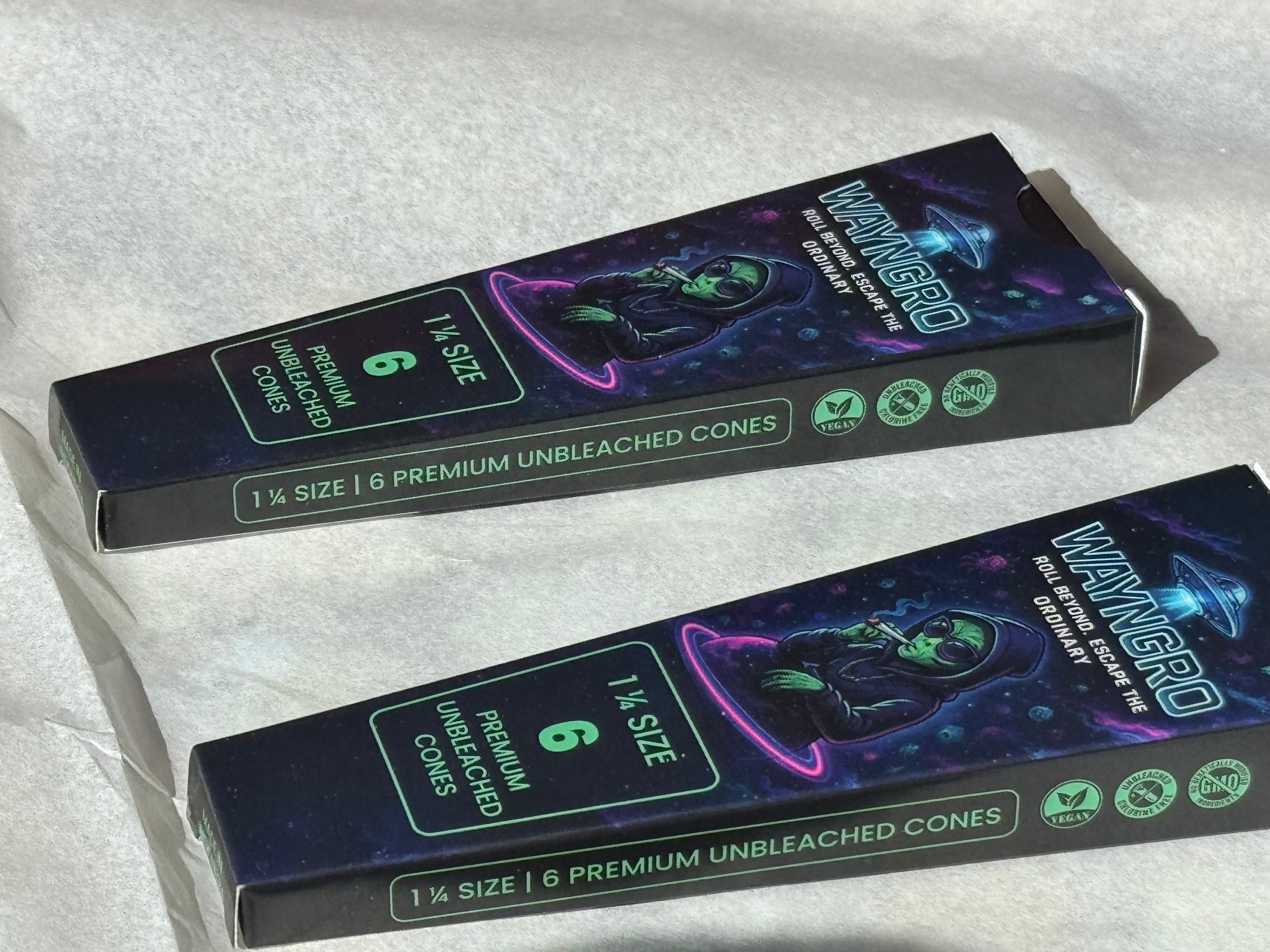 Wayngro cones – Value 5-Pack (6 Per Pack / 30 Total) | Cosmic edition