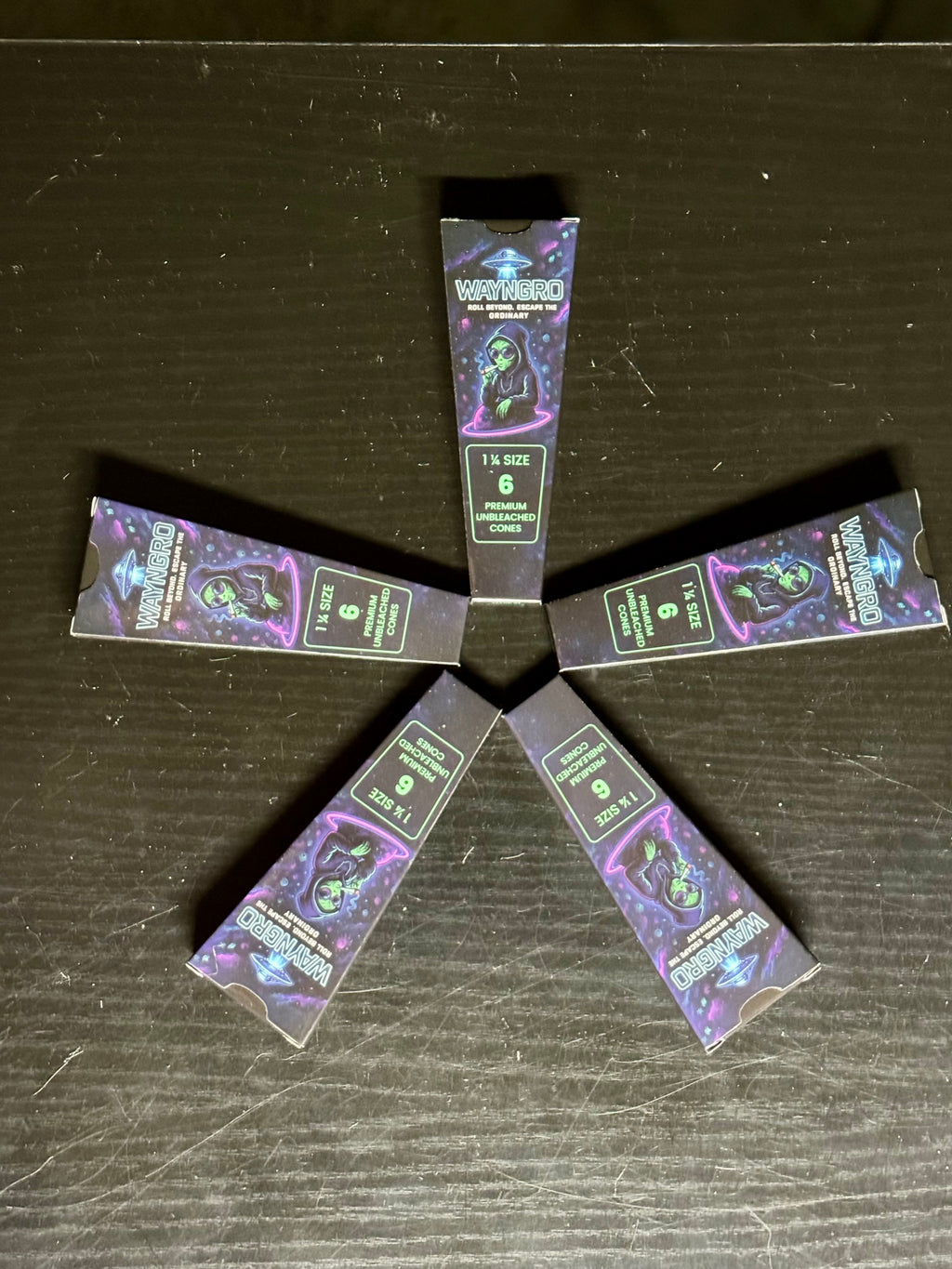 Wayngro cones – Value 5-Pack (6 Per Pack / 30 Total) | Cosmic edition