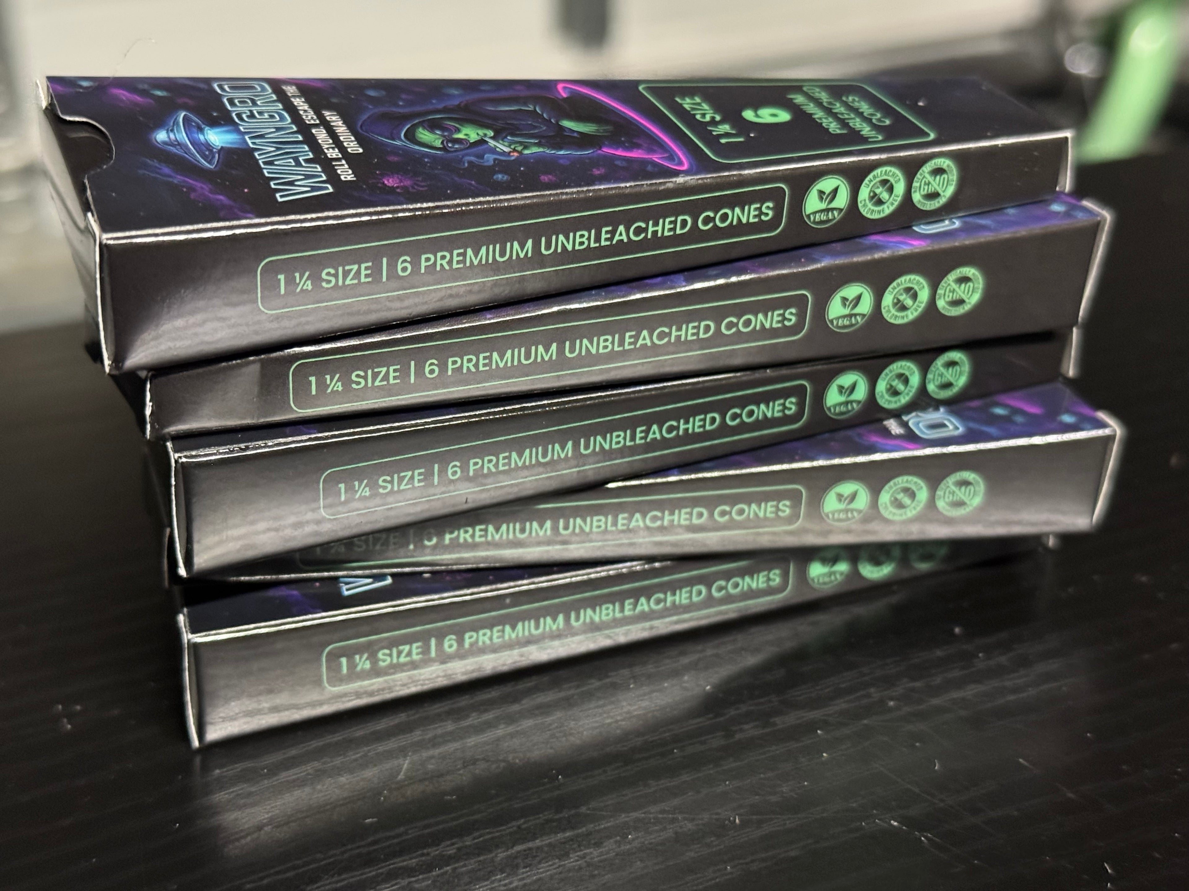 Wayngro cones – Value 5-Pack (6 Per Pack / 30 Total) | Cosmic edition