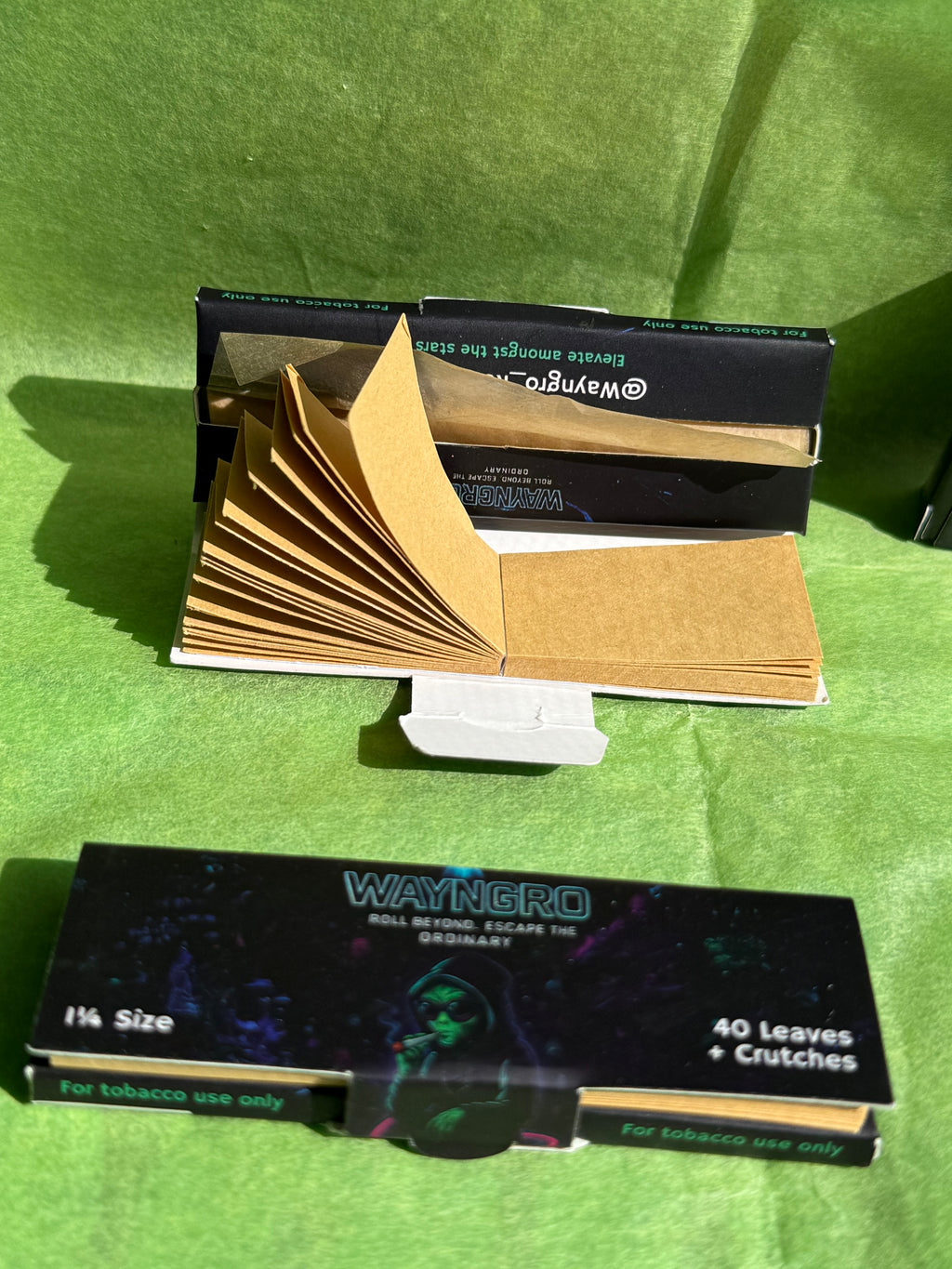 Wayngro 5 pack 1  1/4 papers  + tips